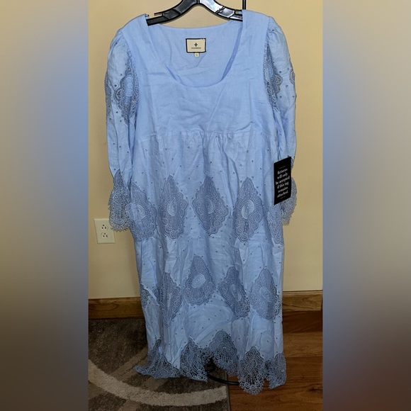 Forget Me Not Blue Lace Ashlyn Dress
TUCKERNUCK - Picture 6 of 9